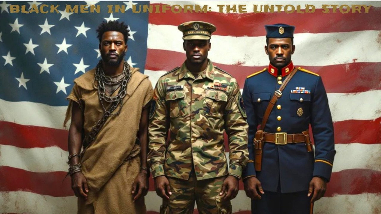 Black Men in Uniform still 1