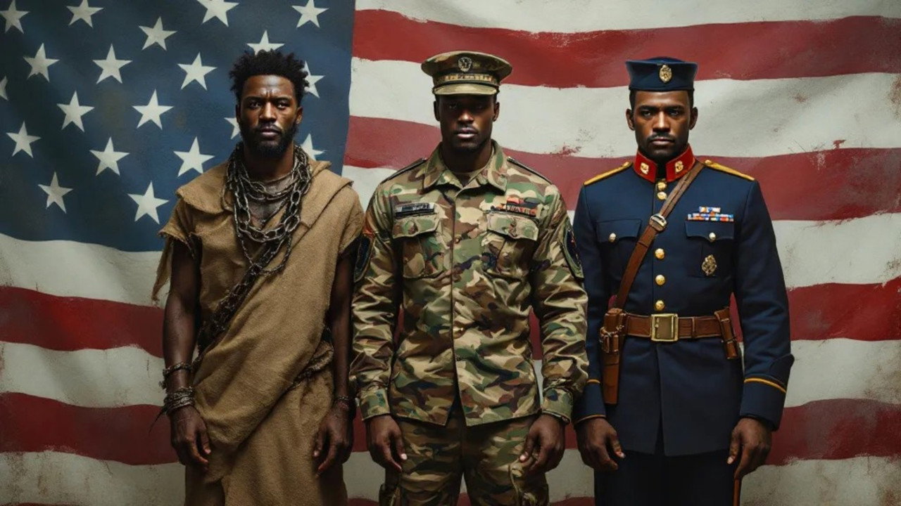 Black Men in Uniform still